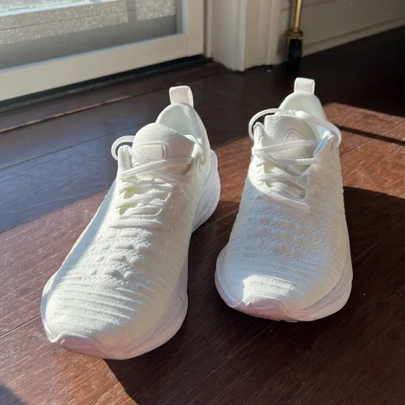 Nike ReactX Infinity Run 4 'Triple White', Size 8.5 - Picture 3 of 7